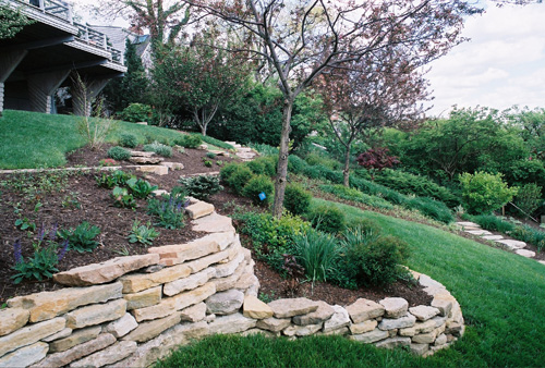 Us Aggregates How To Build A Dry Stack Retaining Wall Agg - How To Build Dry Stack Stone Wall